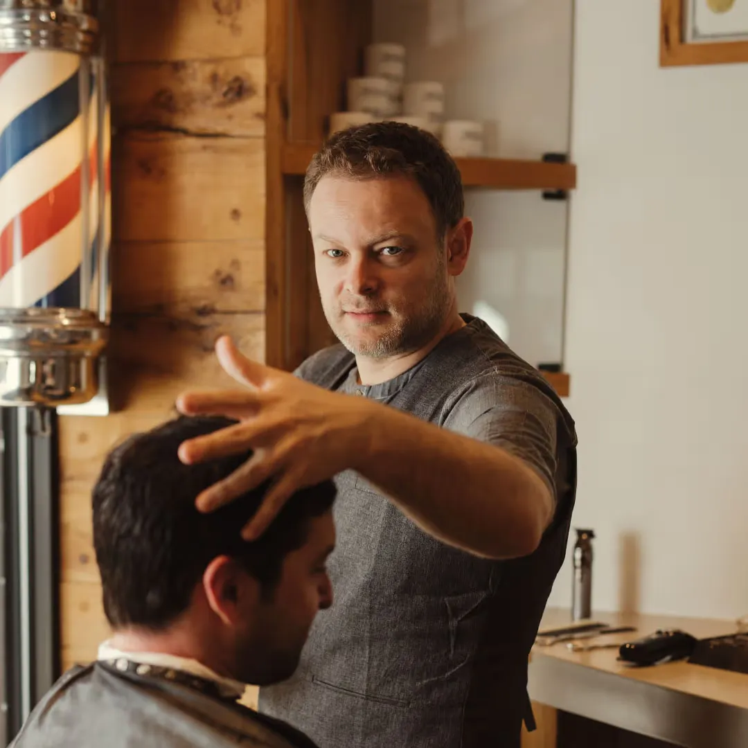 Nemanja Vukanovich — Founder of TheKinsman Technologies, master barber